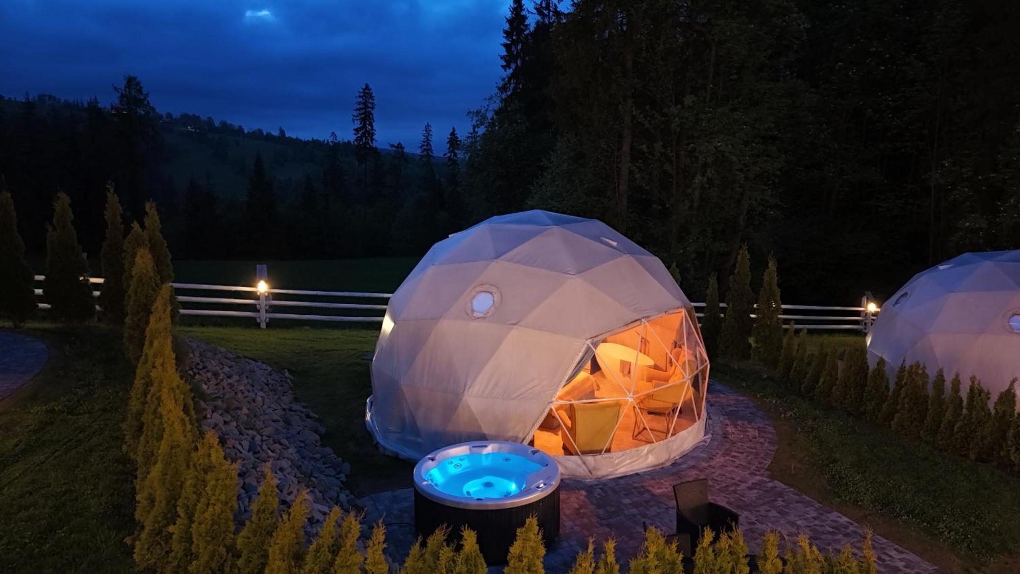 Mountain Glamp & Jacuzzi Luxusný stan *
