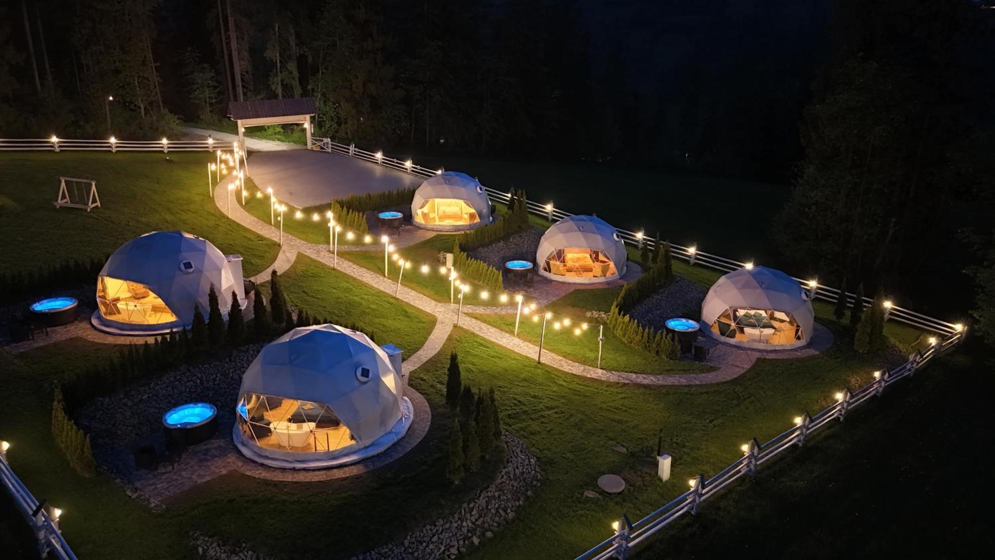 Mountain Glamp & Jacuzzi Luxusný stan Zakopane