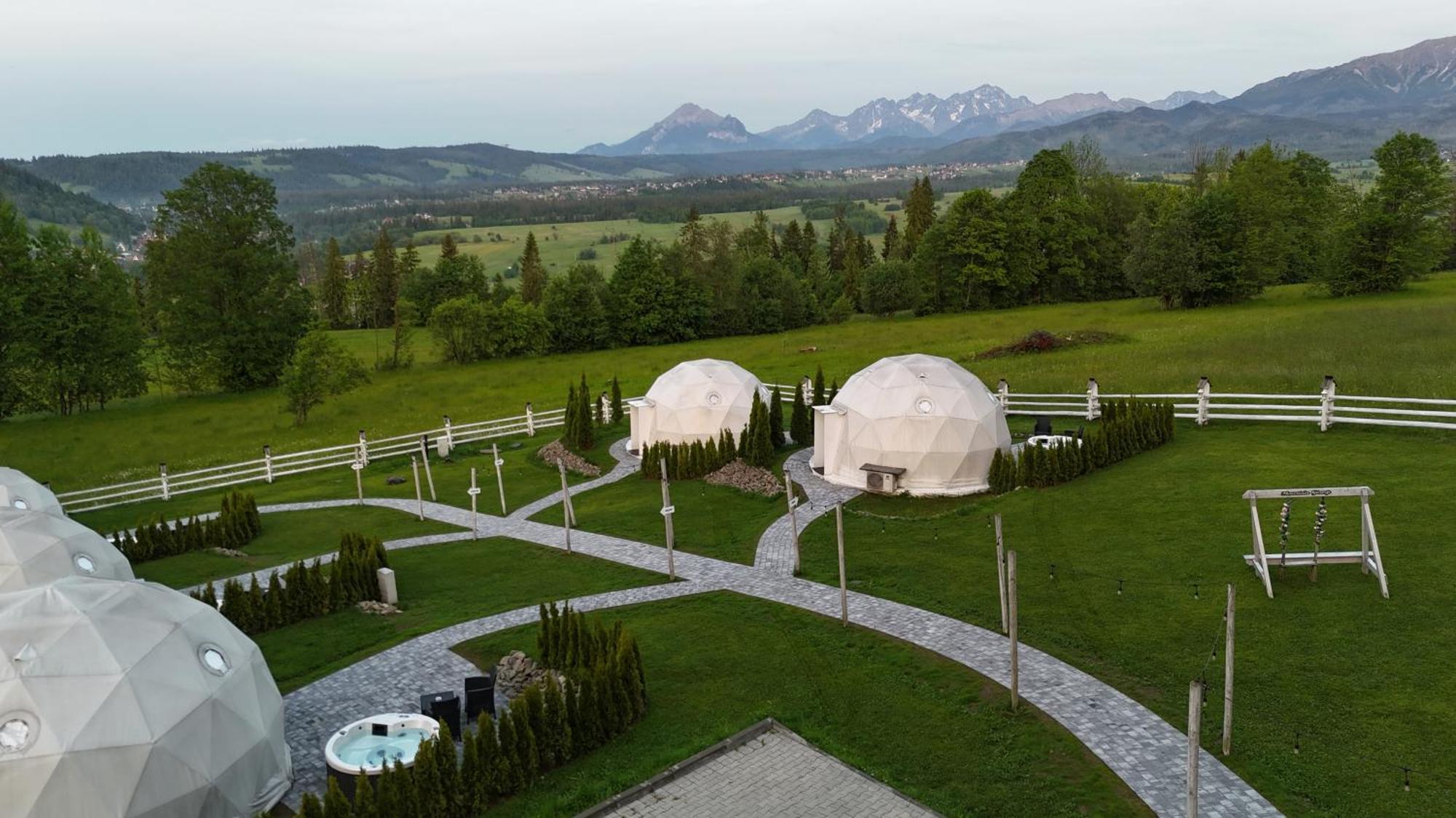 Mountain Glamp & Jacuzzi Luxusný stan *